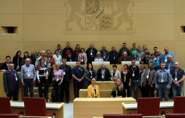 Besuch des Bayerischen Landtags 2016.