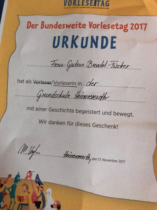 Bundesweiter Vorlesetag