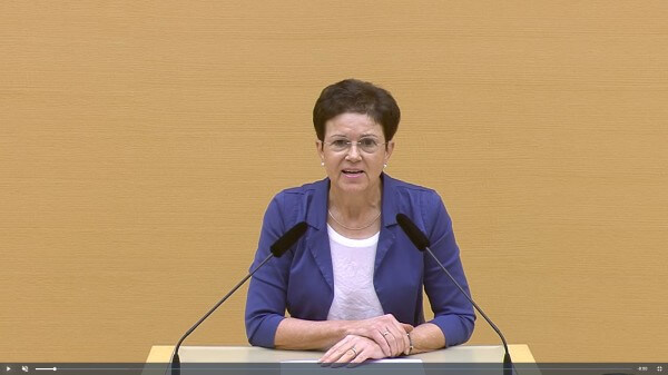 Redebeitrag der Landtagsabgeordneten G. Brendel-Fischer am 15.05.2018