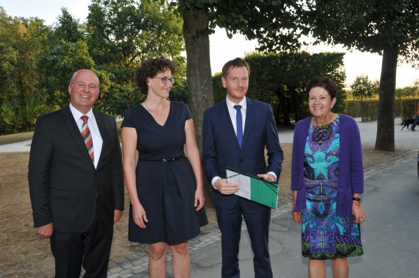 Sachsens Ministerpräsident Michael Kretschmer beim Bayreuther Kulturgespräch