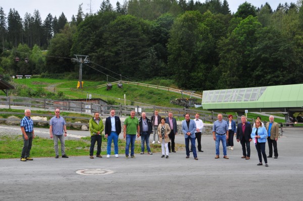 Neue Seilbahn auf den Ochsenkopf; Klausur der CSU-Kreistagsfraktion in Bischofsgrün 