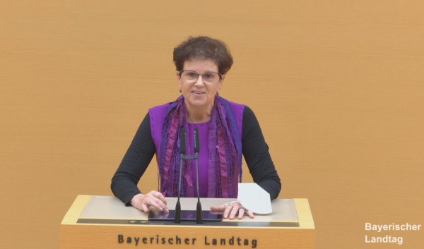 Redebeitrag der Landtagsabgeordneten Gudrun Brendel-Fischer bei der 70. Plenarsitzung des Bayerischen Landtags