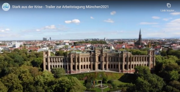 Arbeitstagung im Bayerischen Landtag 2021: „Stark aus der Krise“