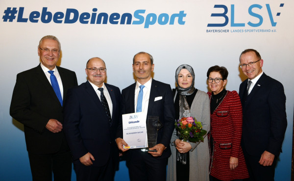 Verleihung des BLSV-Ehrenamtspreises